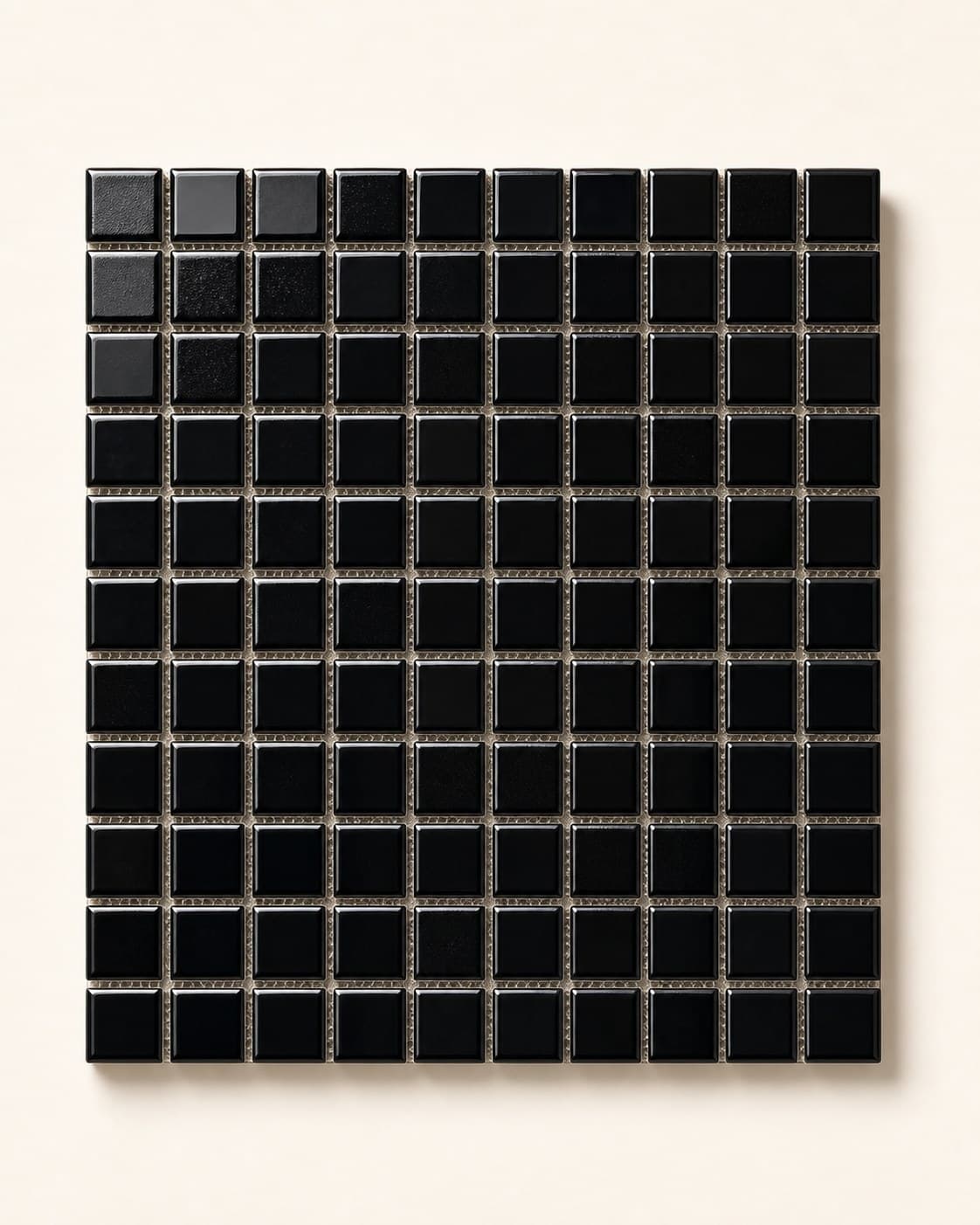 Black mosaic