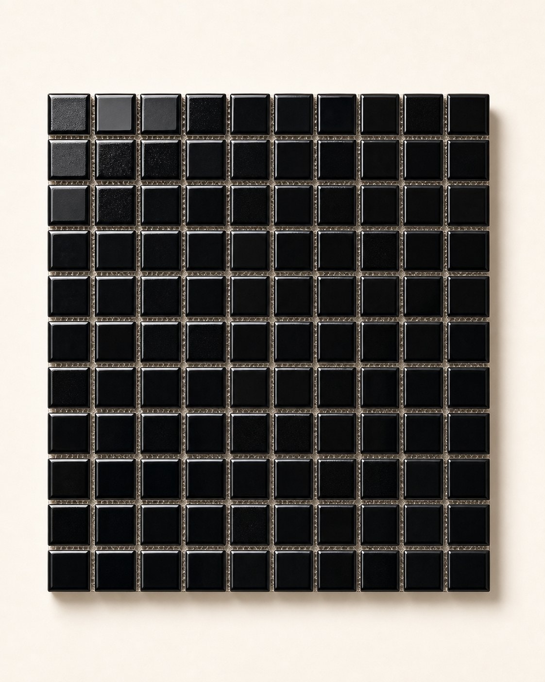 Black mosaic