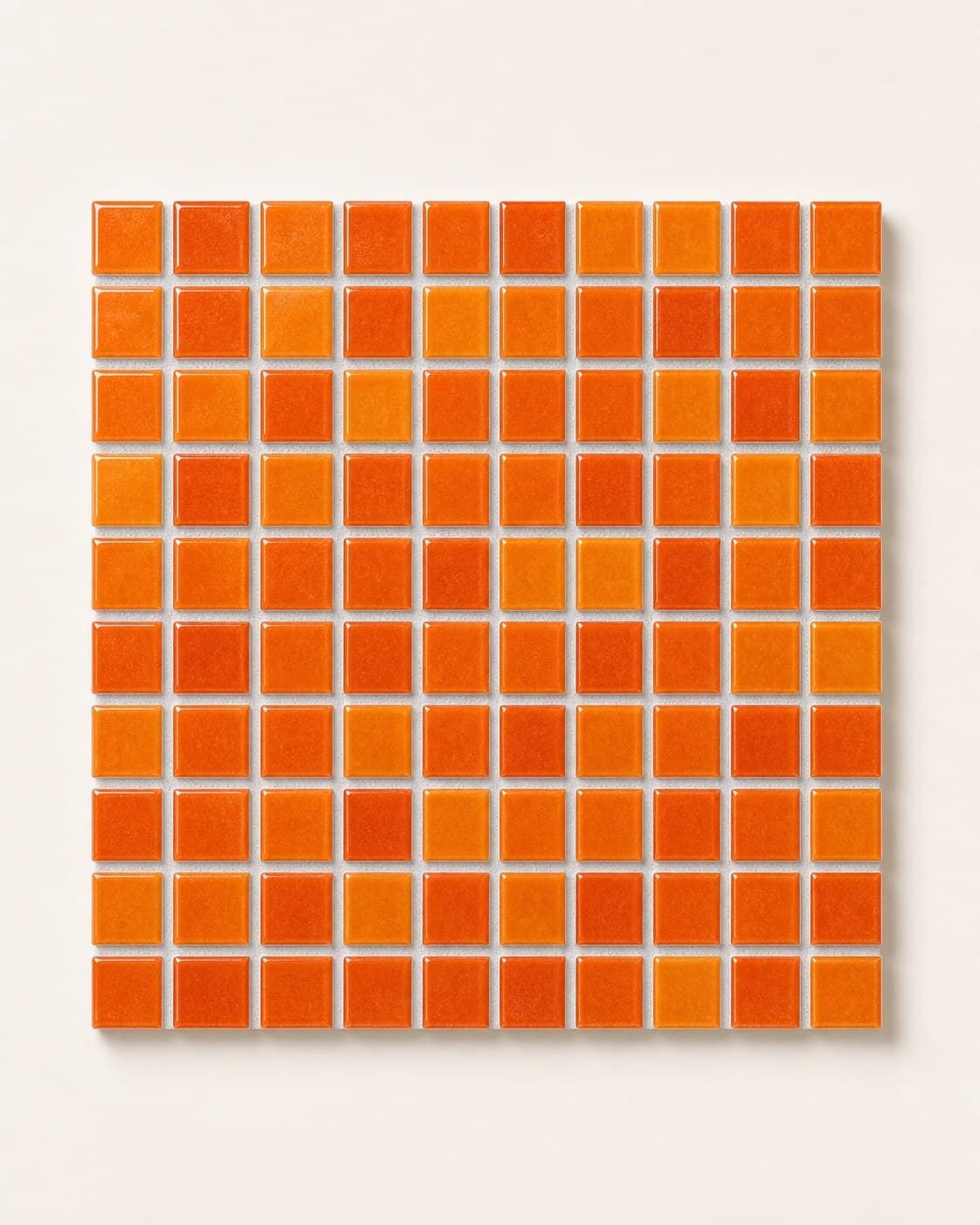 Orange mosaic